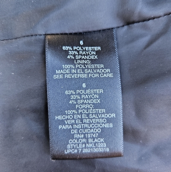 Norma Kamali black single breasted blazer size 6 - Picture 5 of 6